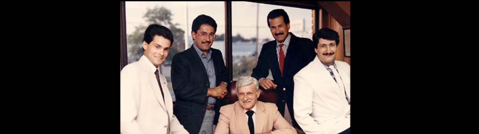 Five members of the Ralph's team gathered for a photograph